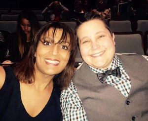 This is a picture from last week (Valentine's Day!). Some pronouns changed in our relationship since August, but the fire still burns hotly.