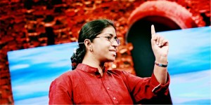 I'm late to the party... this Krishnan is way more fierce than I am, although hopefully the more Krishnans we get in on this, the better. Click the pic to listen to Sumitha's TED talk.